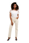 Cream Bottom Pant Twill