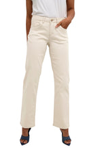 Cream Bottom Pant Twill