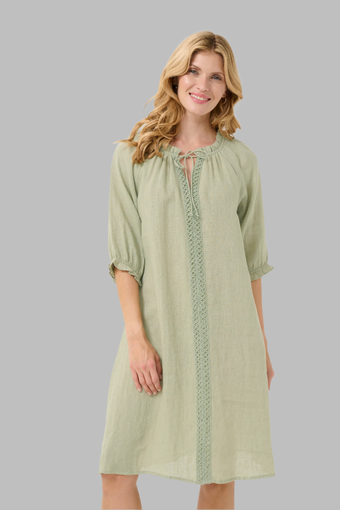 CRBellis Linen Dress