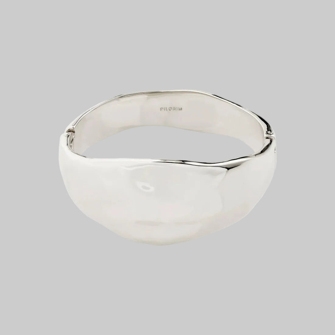 Sparkle Recycled Flat Bangle Bracelet