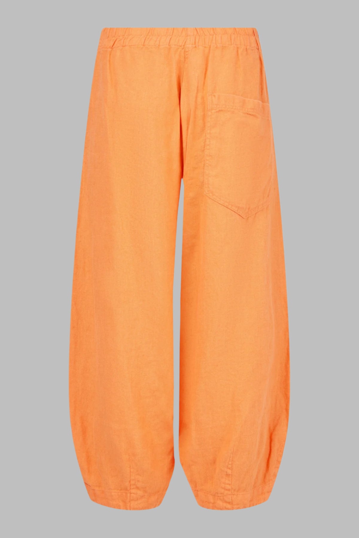 Linen Barrel Trouser