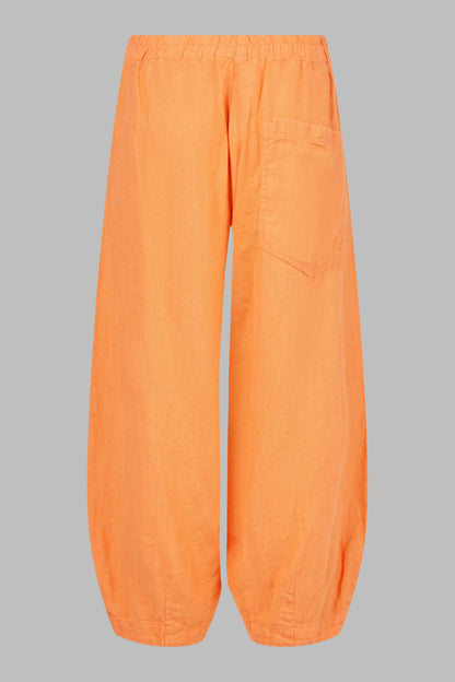 Linen Barrel Trouser