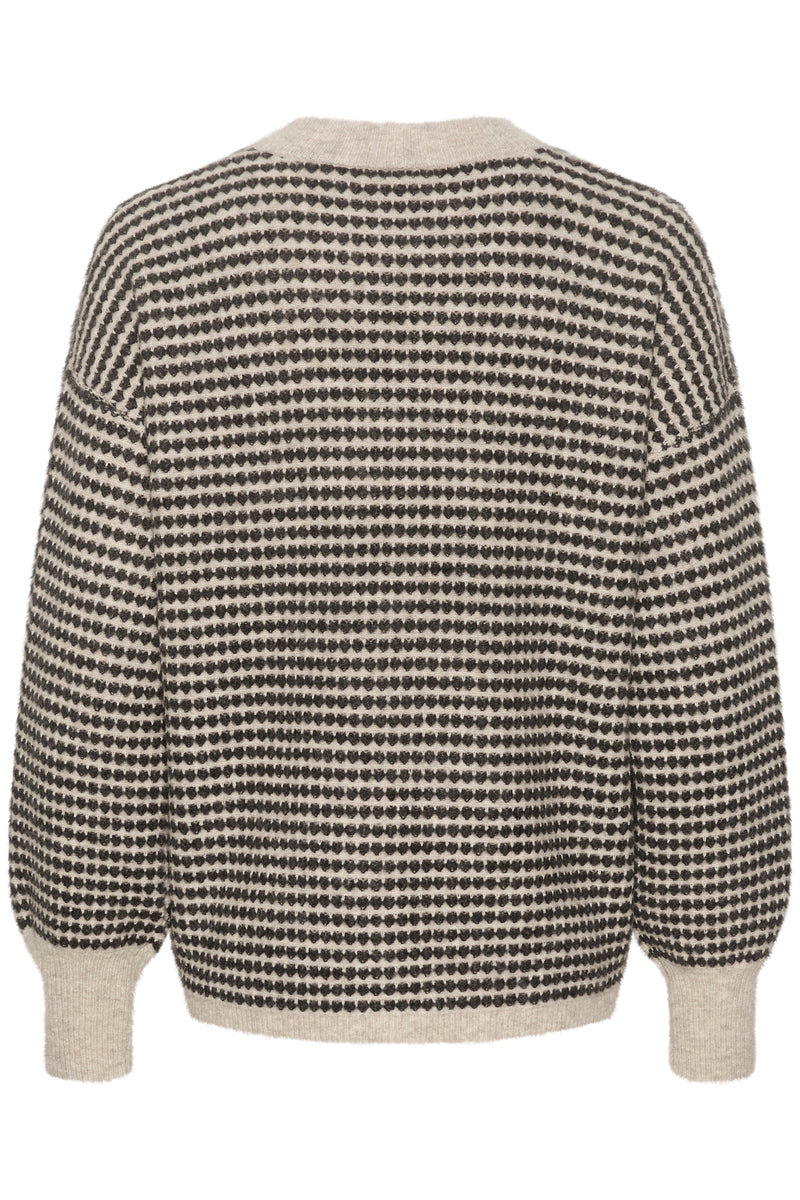 Kaffe Top Pullover Striped