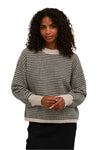 Kaffe Top Pullover Striped