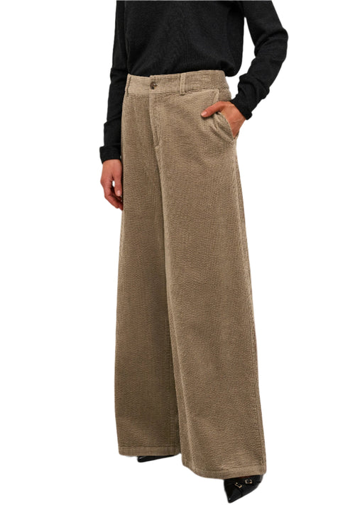 Wide Leg Corduroy Pants