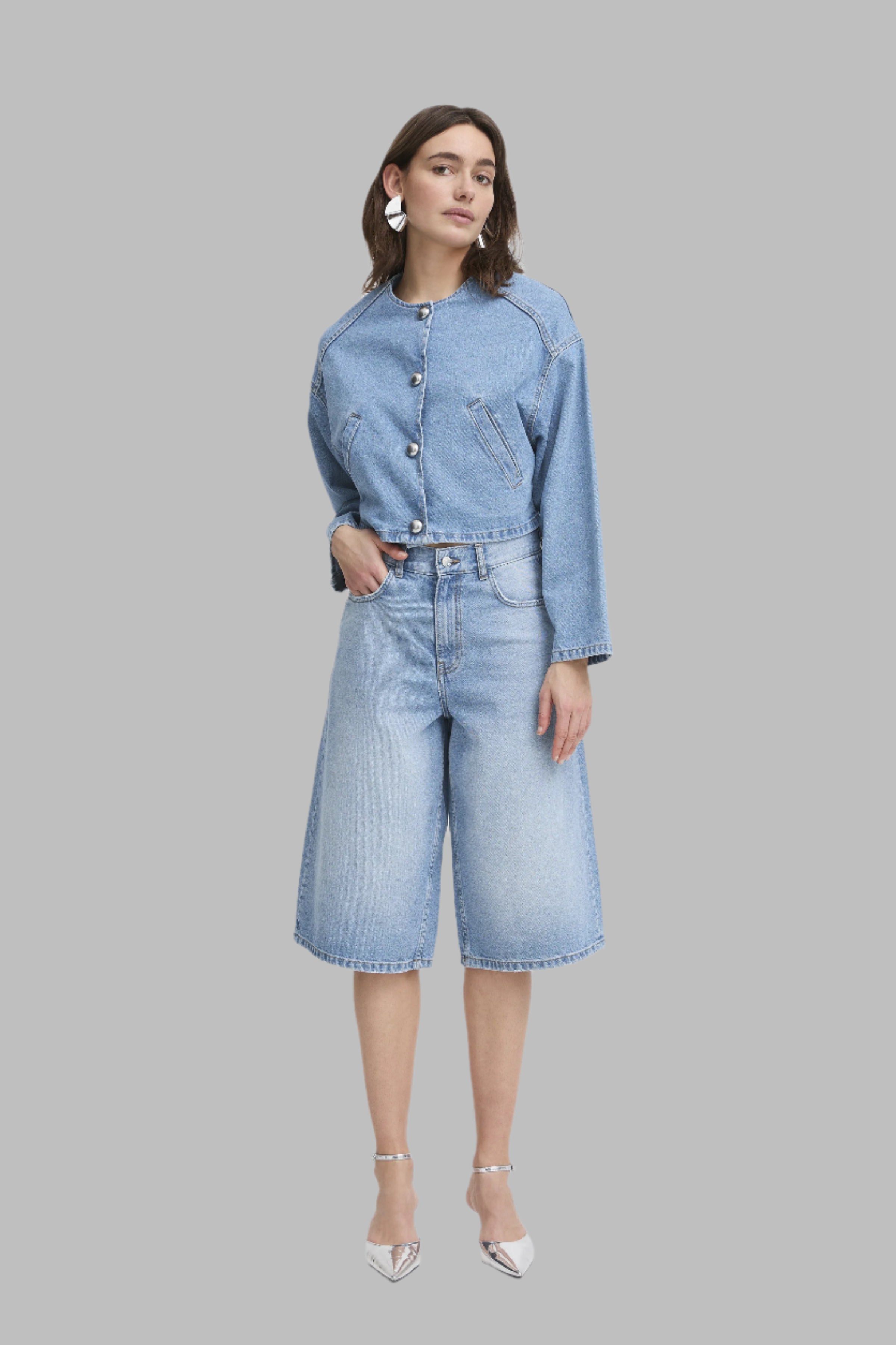 BYLUNANA Denim Shorts