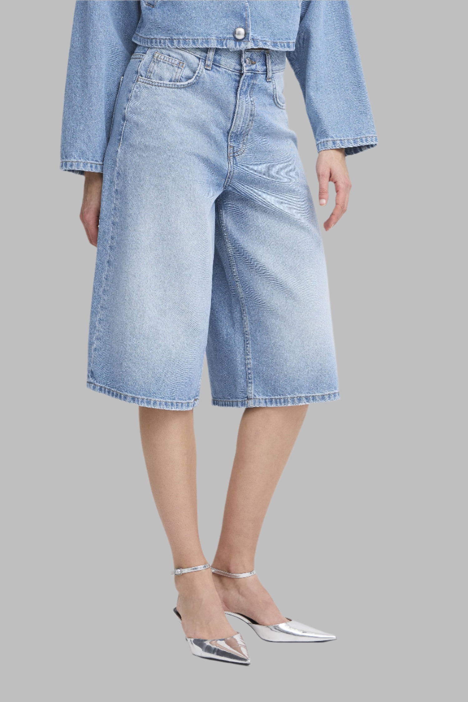 BYLUNANA Denim Shorts