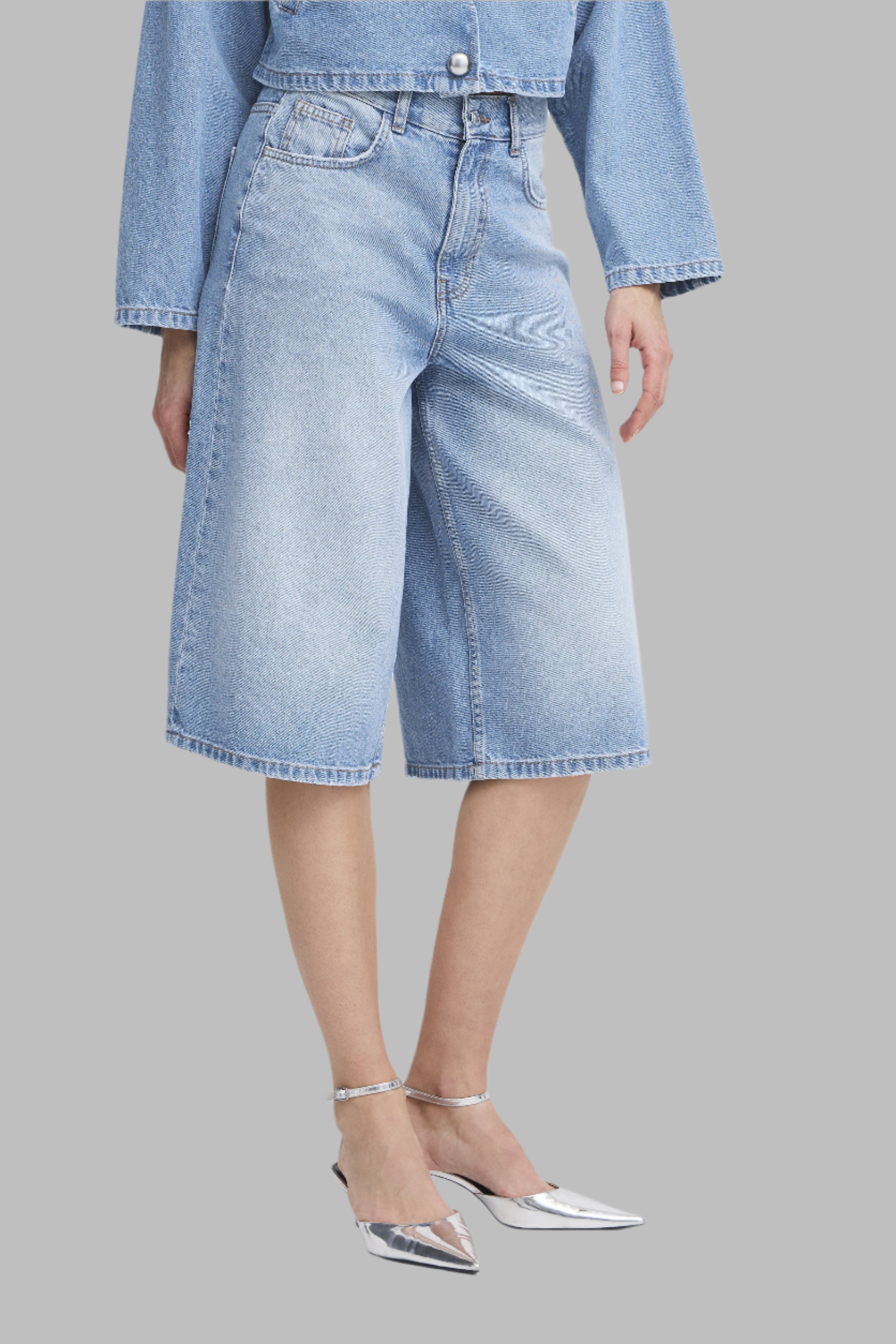 BYLUNANA Denim Shorts