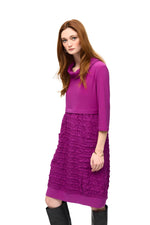 Bubble Jacquard Knit Dress