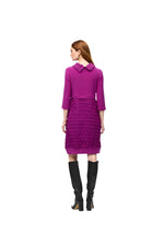 Bubble Jacquard Knit Dress