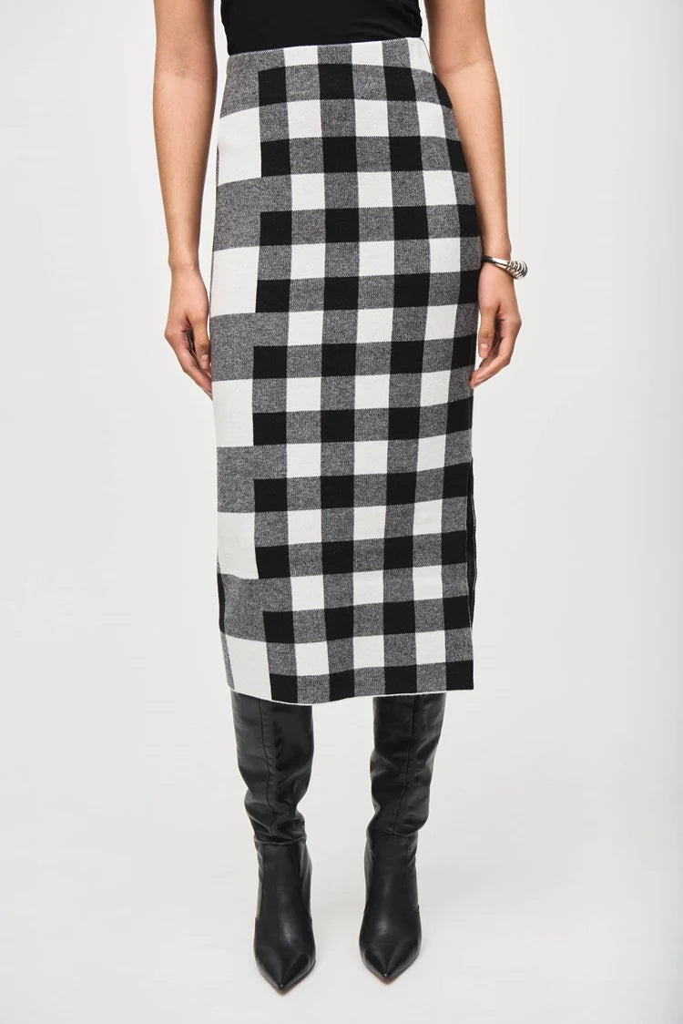 Joseph Rib Bottom Skirt