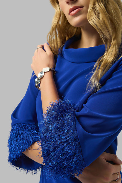 Silky Knit &amp; Novelty A-Line Dress