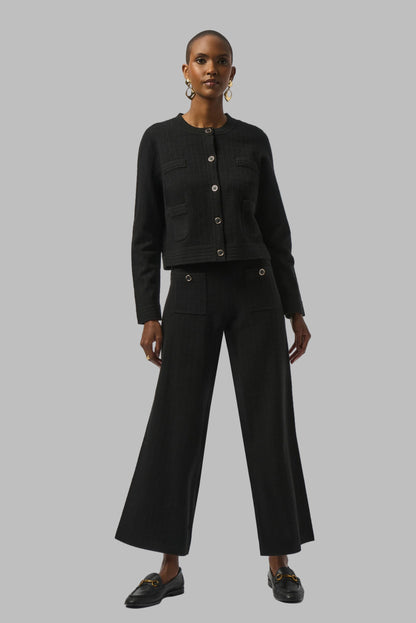 Sweater Knit Straight Leg Pant