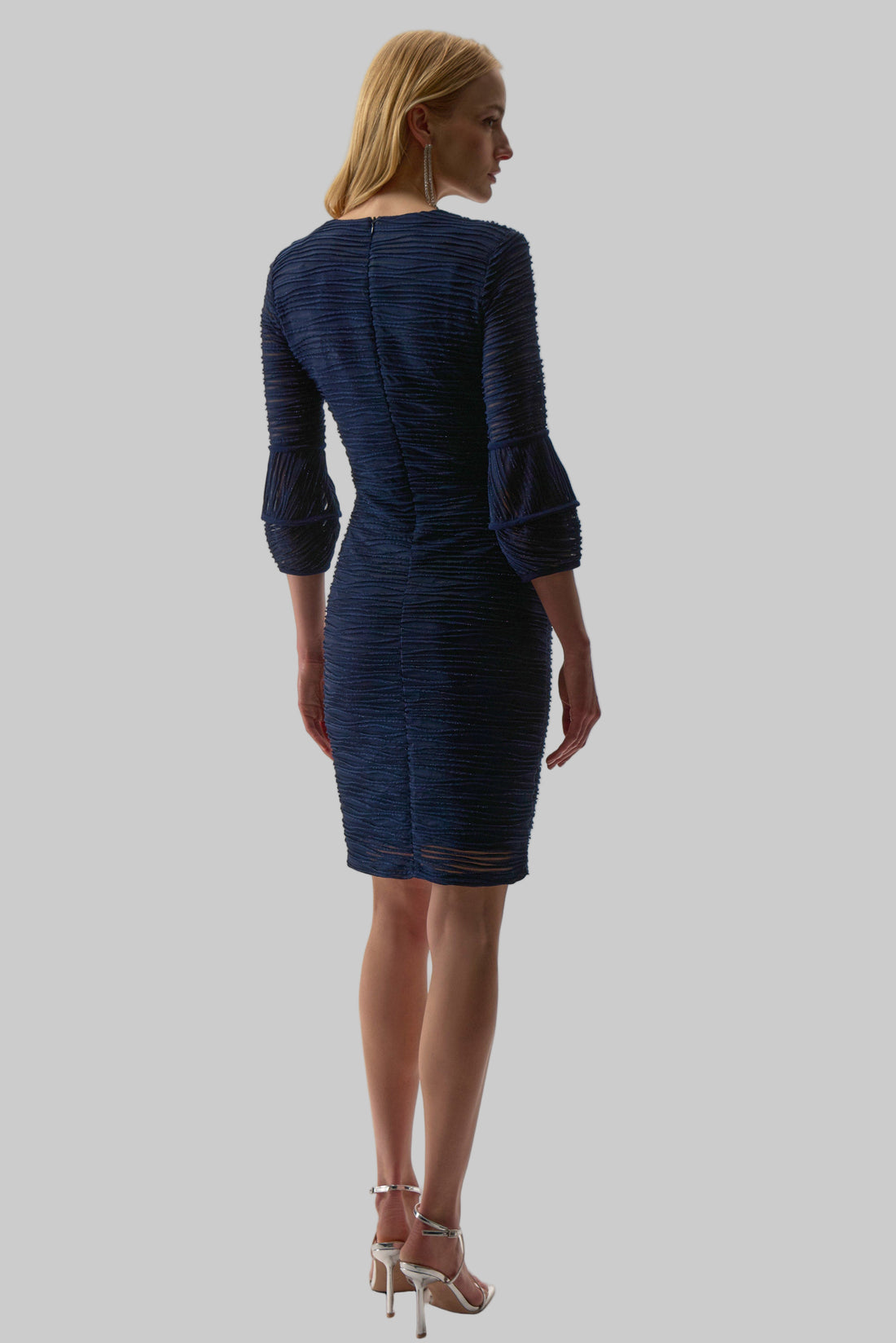 Signature Lurex Cascade Knit Dress