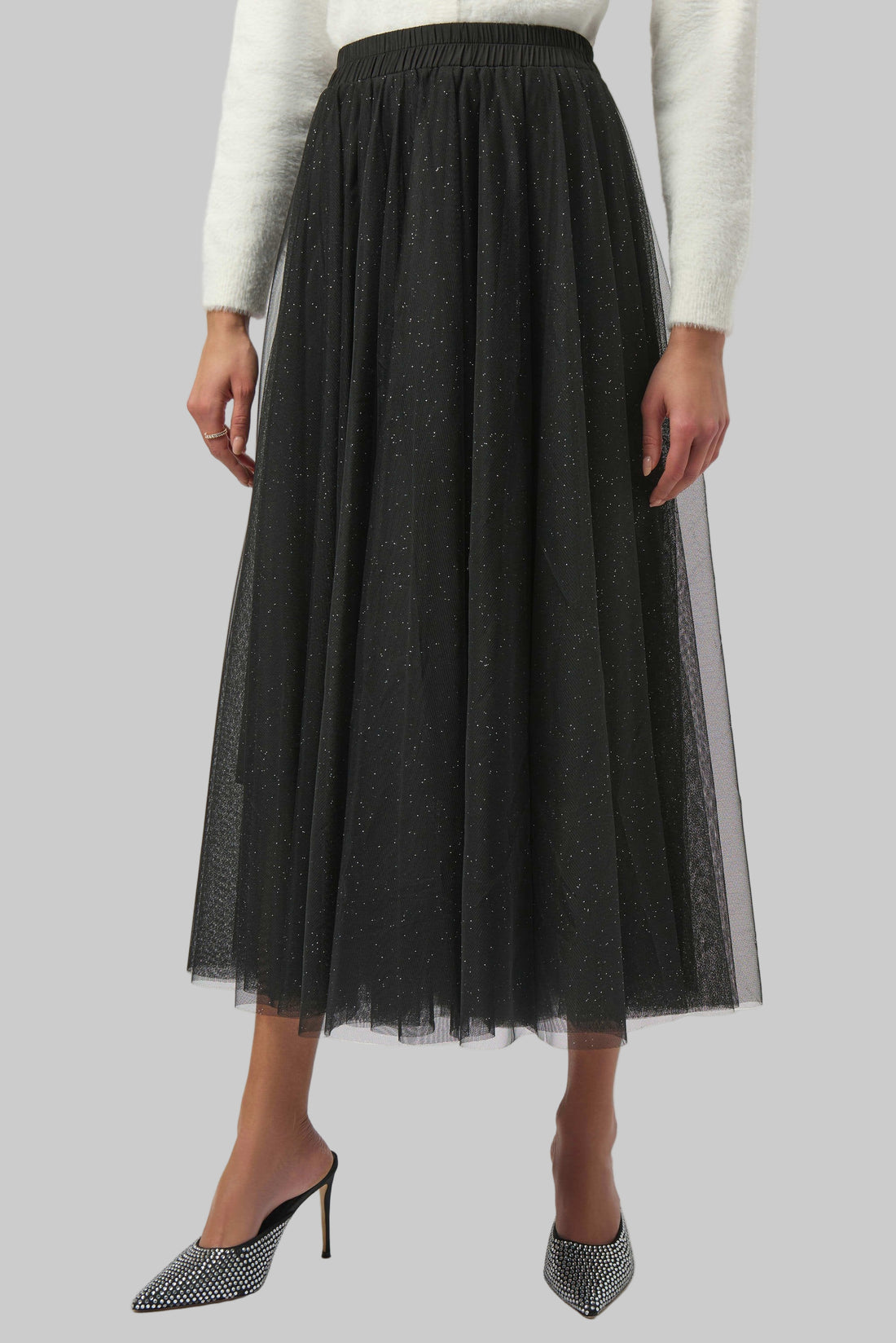 Tulle Flared Skirt