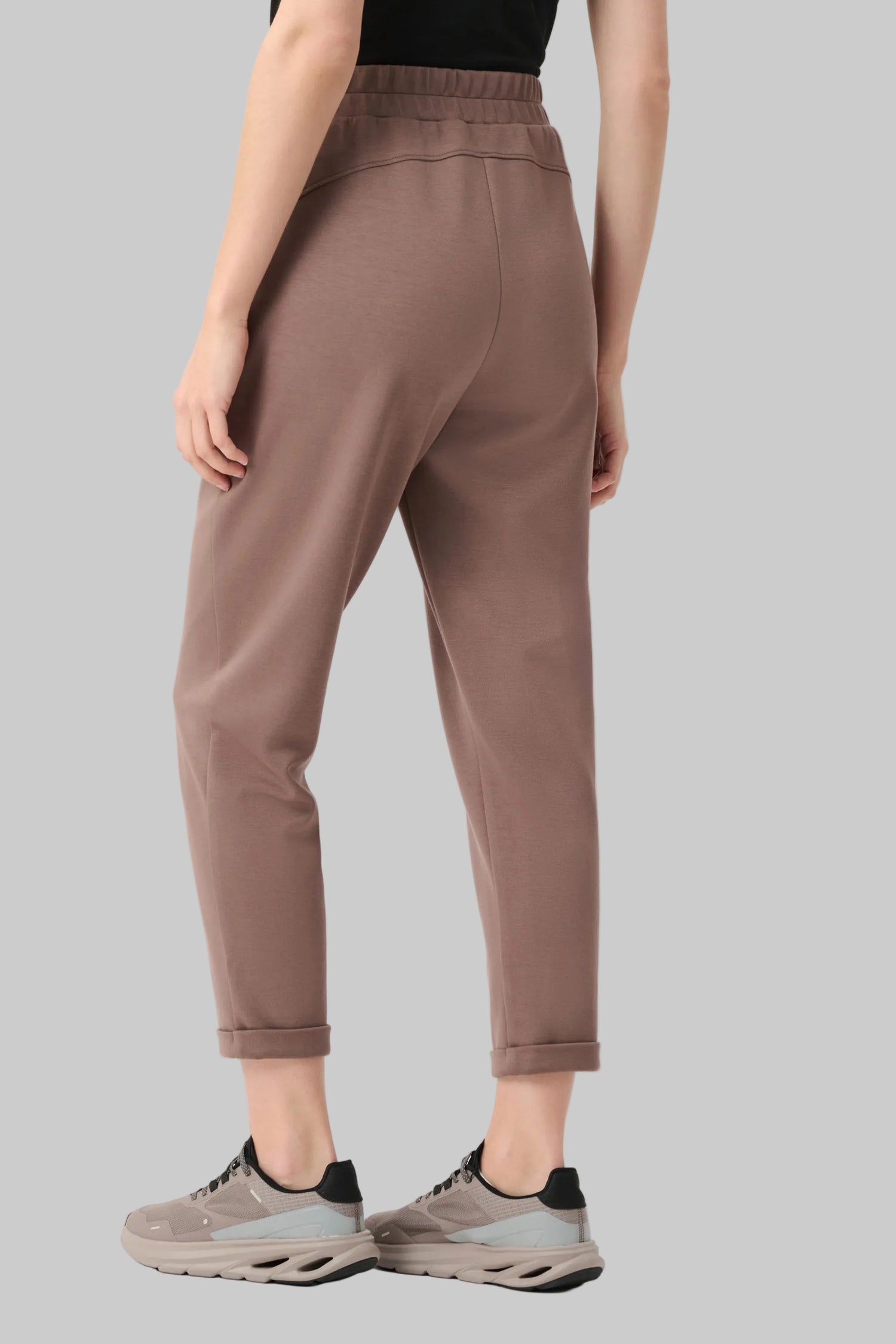 Scuba Jersey Pull-On Jogger Pants / Drawstring Waist