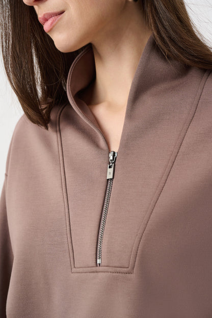 Scuba Jersey Boxy Sweatshirt