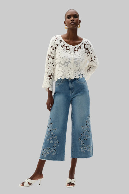 Crochet Boxy Cardigan