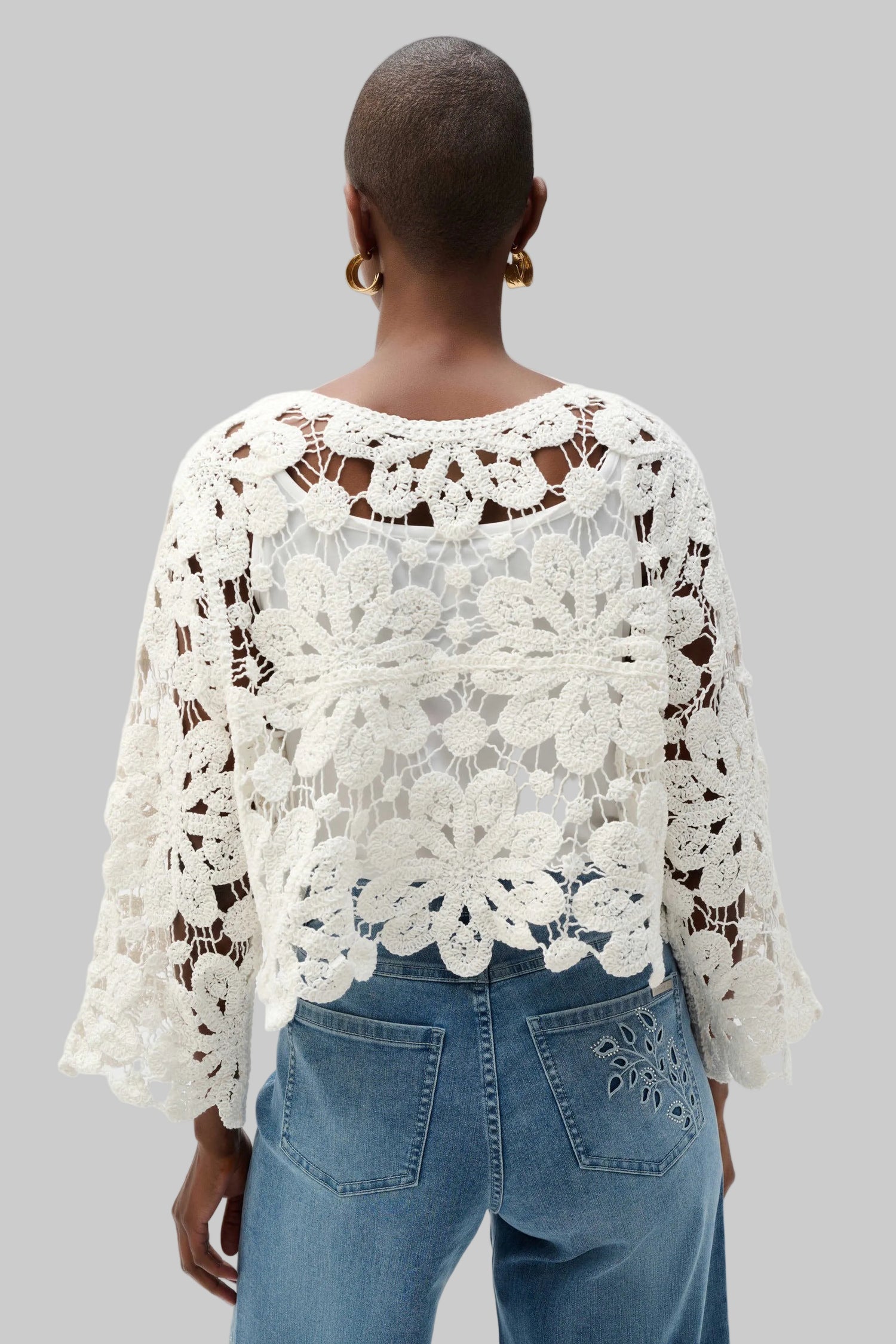 Crochet Boxy Cardigan