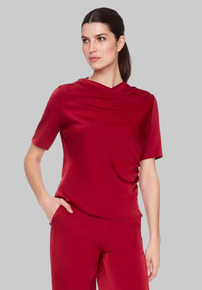 Solid Belize Satin T-Shirt