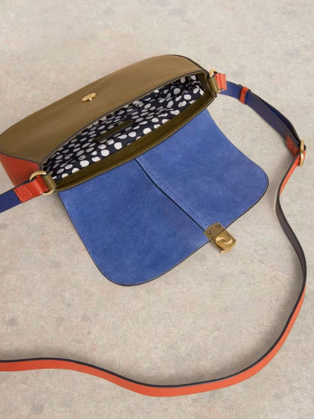 Silvy Lock Crossbody Bag