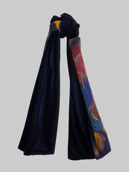 Velvet Print Scarf