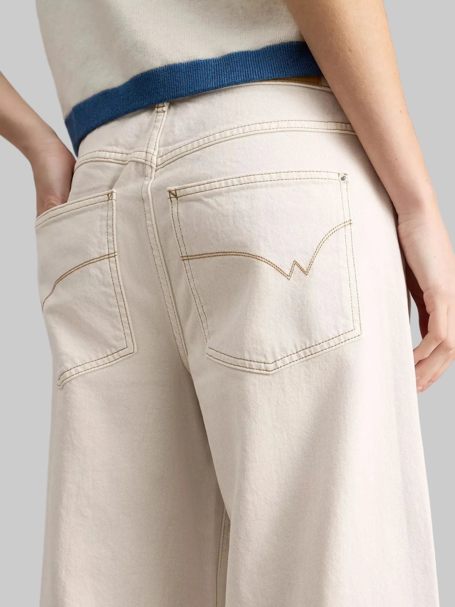 Bailey Straight Turn Up Jean