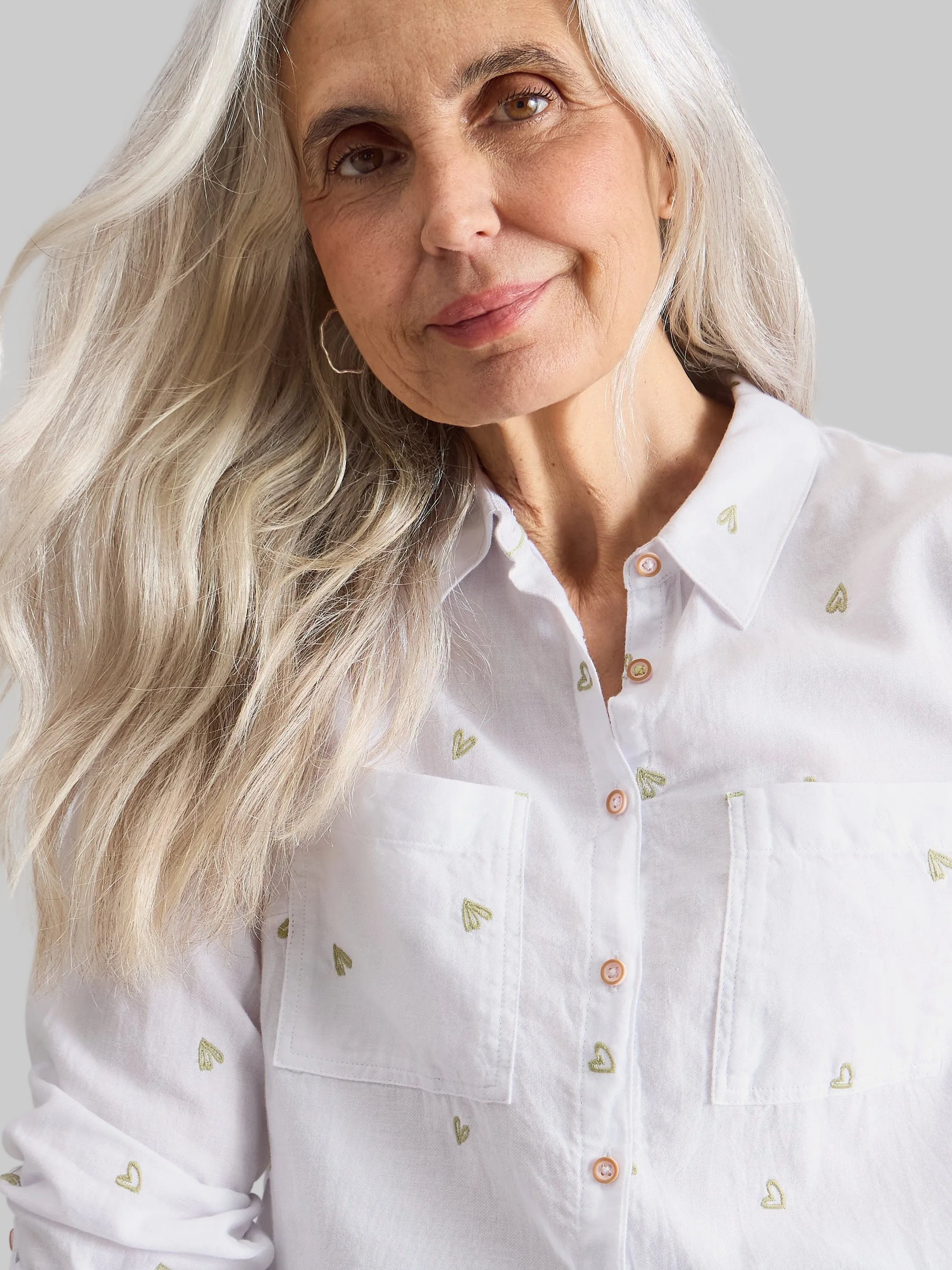 Sophie Collared Cotton Shirt