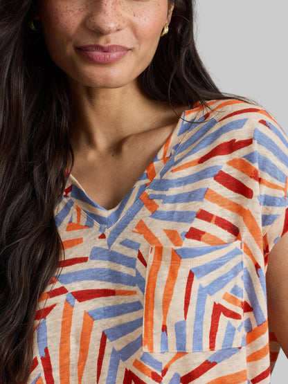 Iris Linen Tee
