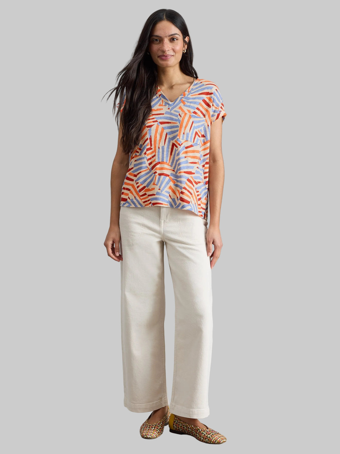 Iris Linen Tee