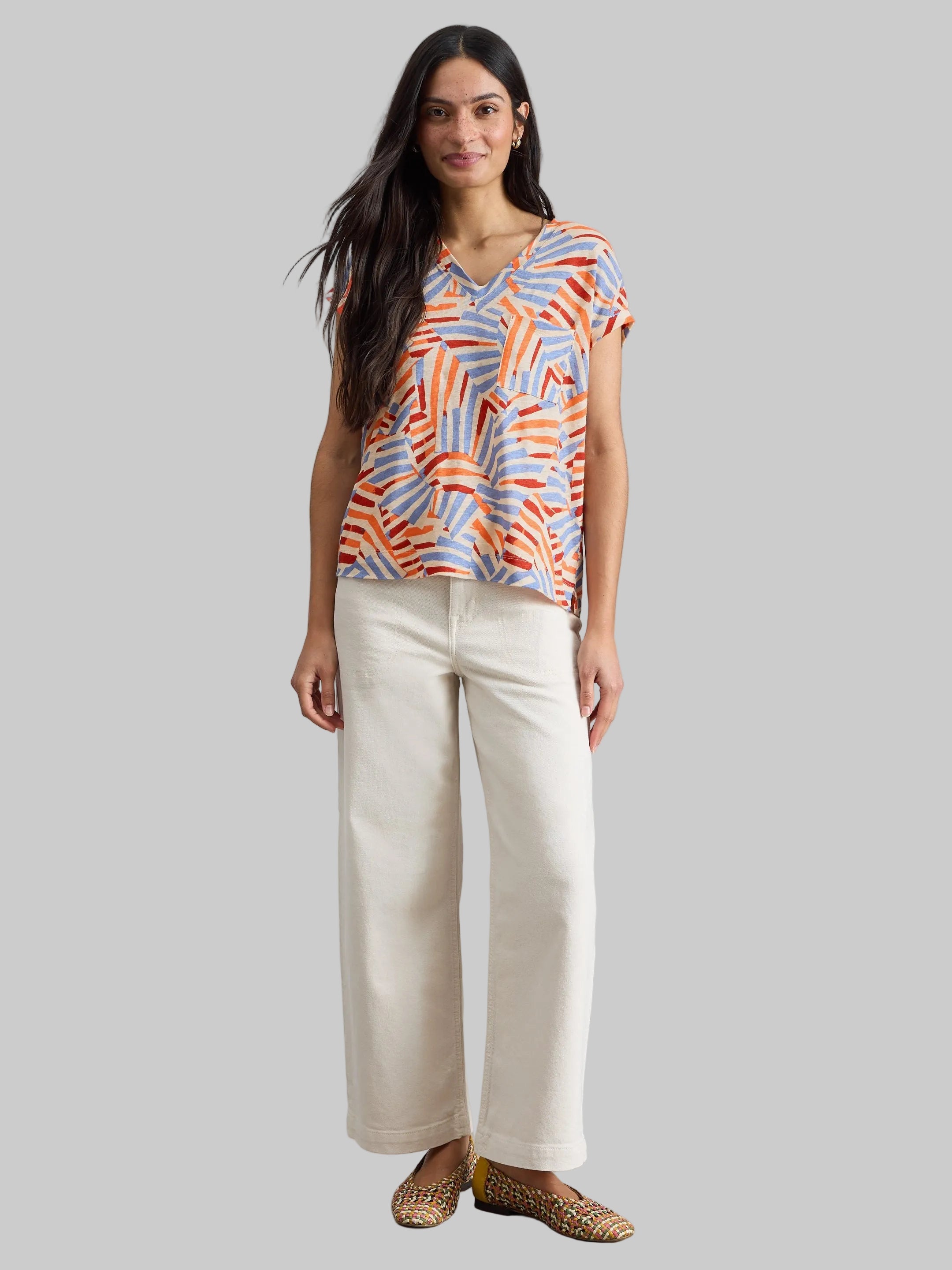 Iris Linen Tee