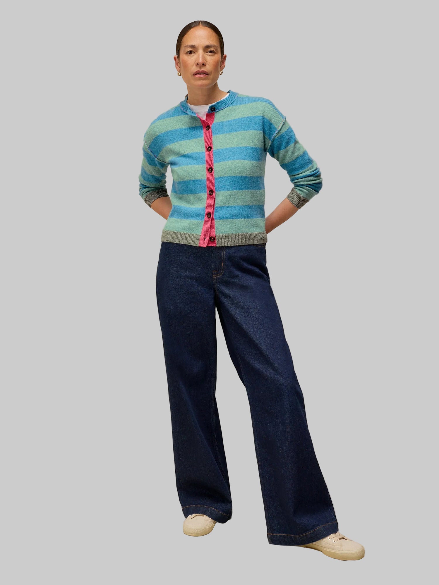 Sansa Stripe Cardigan