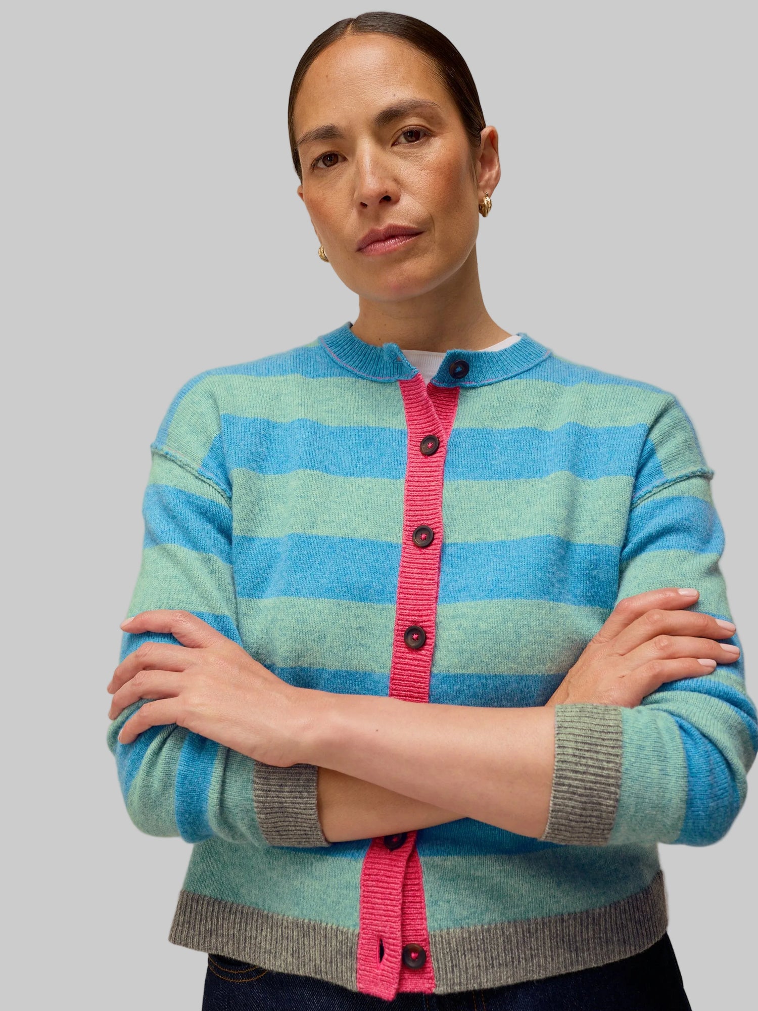 Sansa Stripe Cardigan