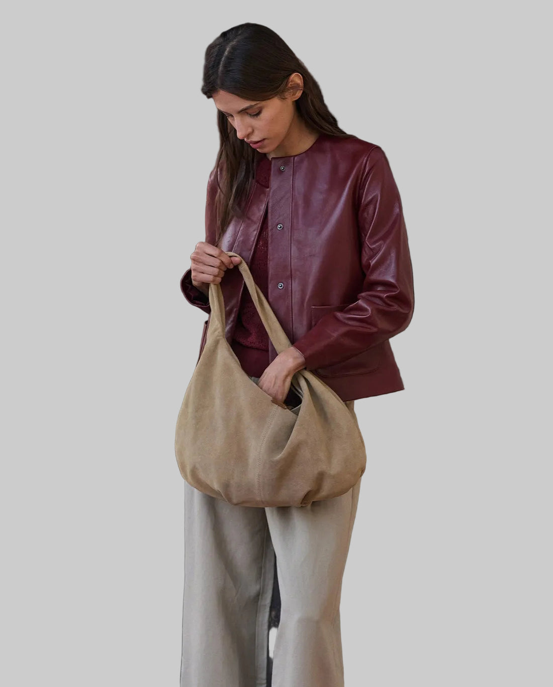 Suede Boho Bag