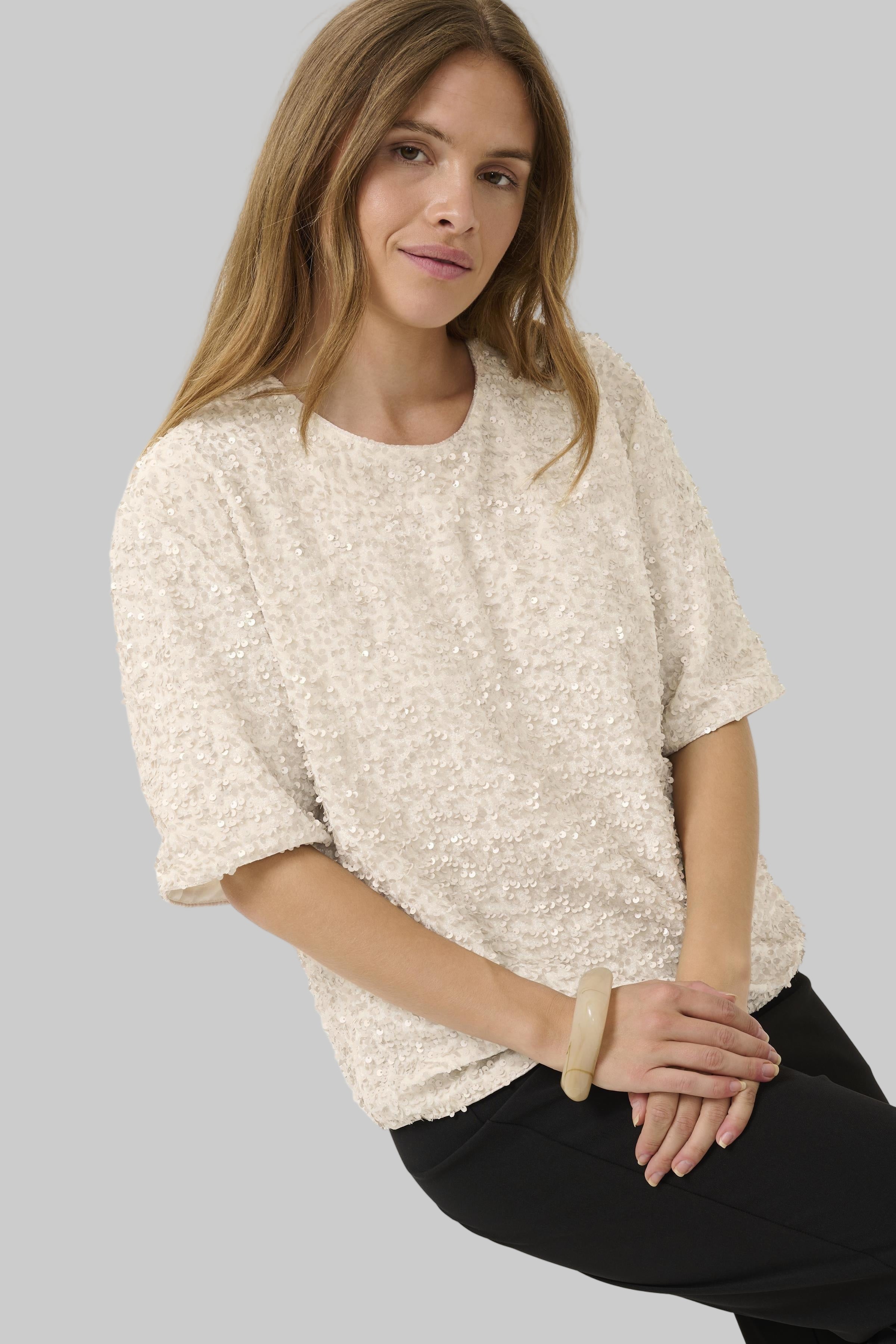 CUnali Sequin Blouse