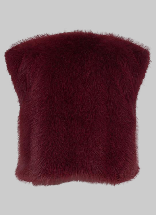 Faux Fur Waistcoat