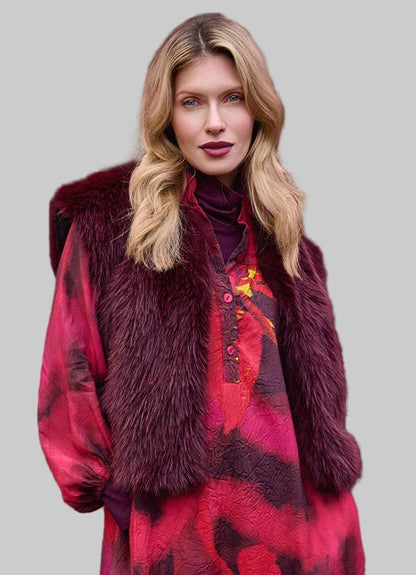 Faux Fur Waistcoat