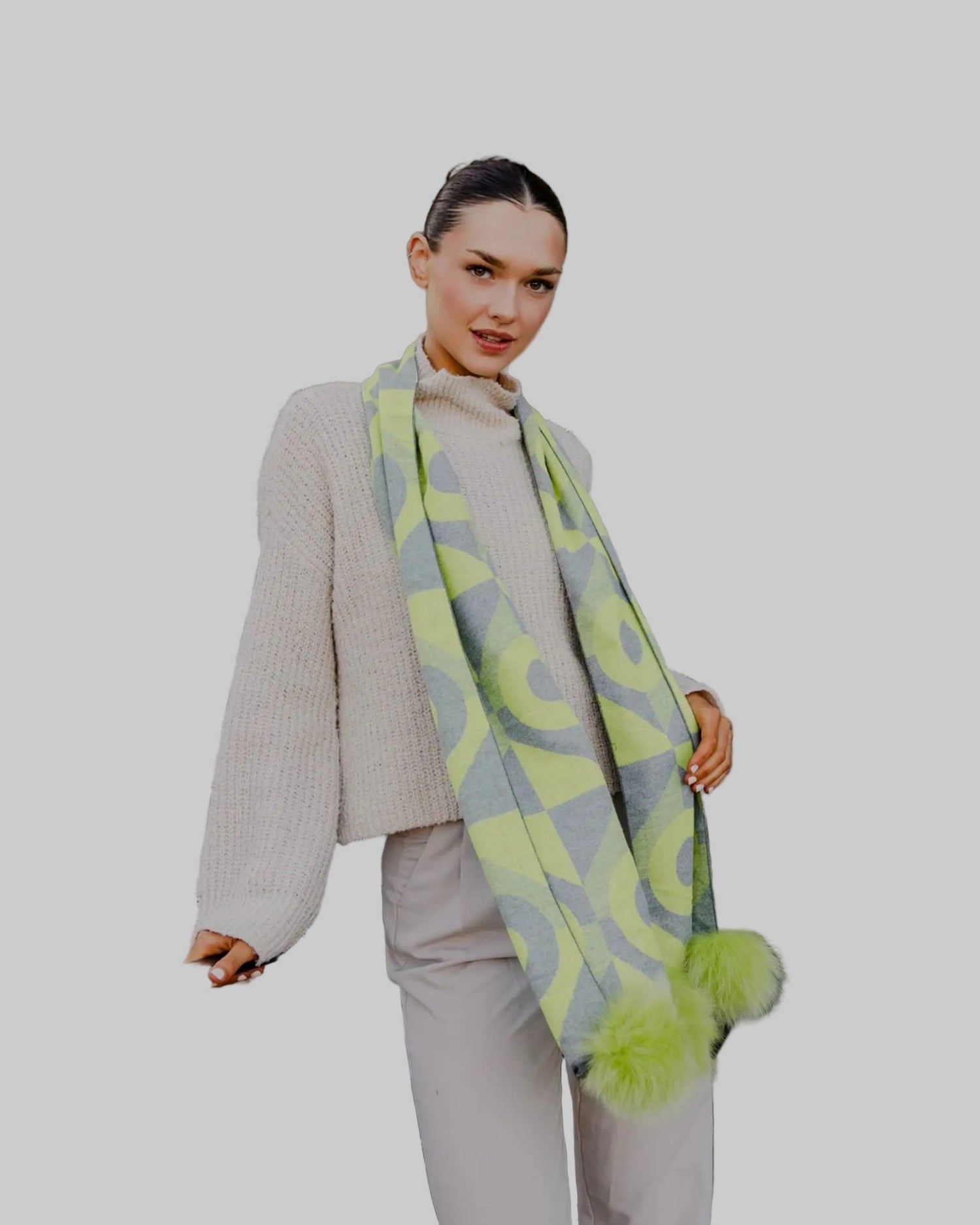 Wool And Fox Scarf