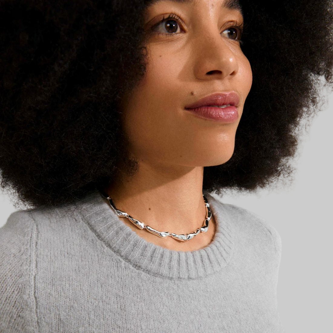 Harrison Recycled Chunky Link Necklace