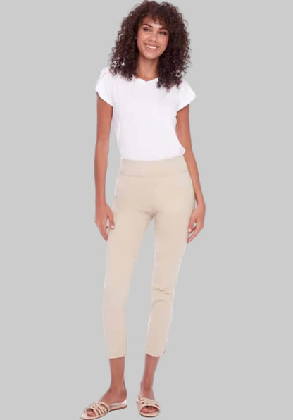 Techno Core Petal-Slit Ankle Pant