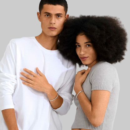 Alaia Recycled Thin Bangle Bracelet