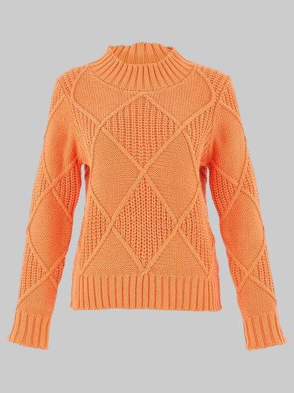 Relaxed Fit Knitted Pullover