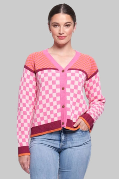 Checkmate Cardigan
