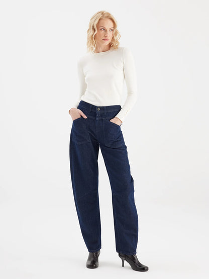 Selena Mid Waist Ankle Length Jeans