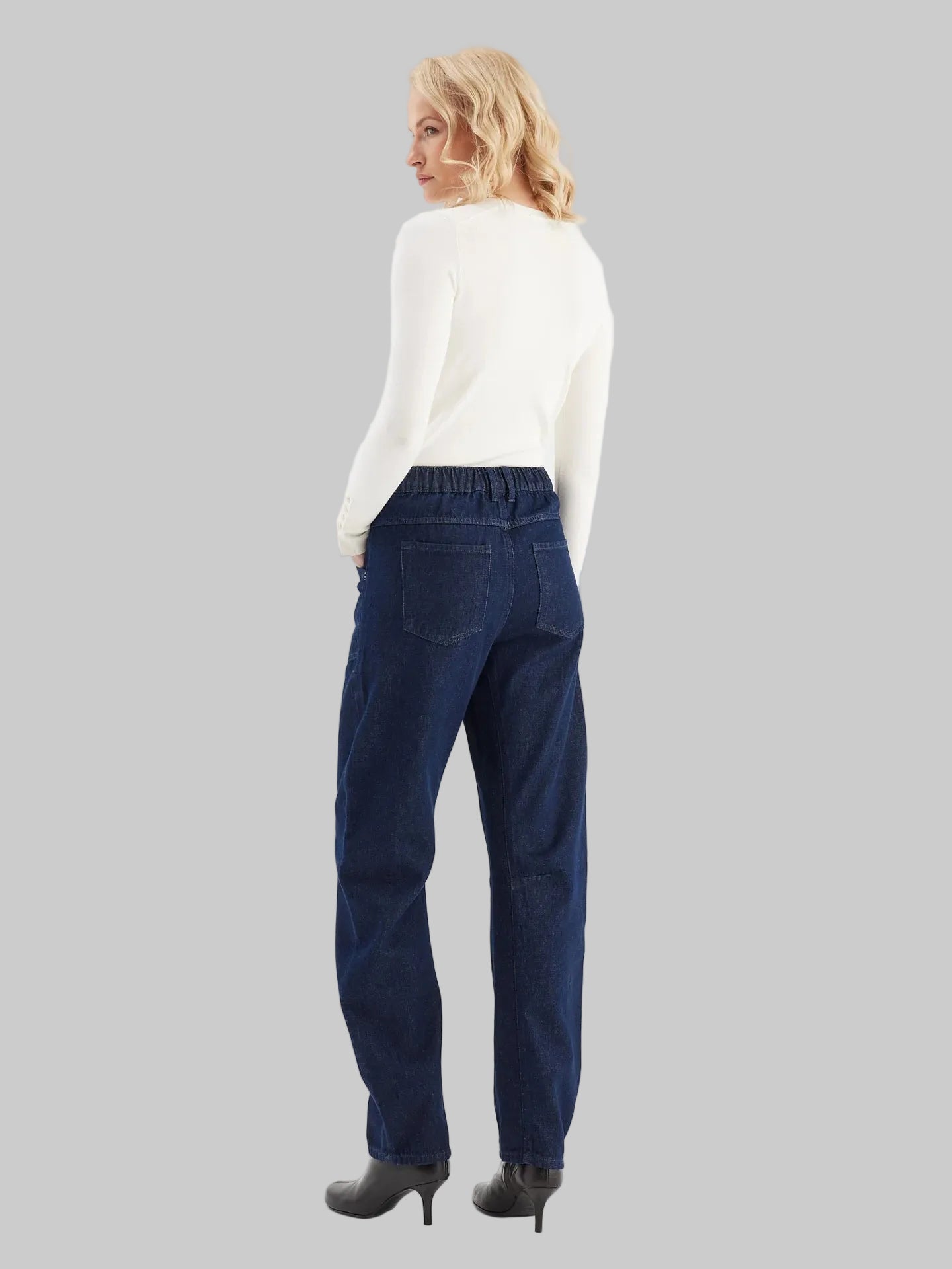 Selena Mid Waist Ankle Length Jeans