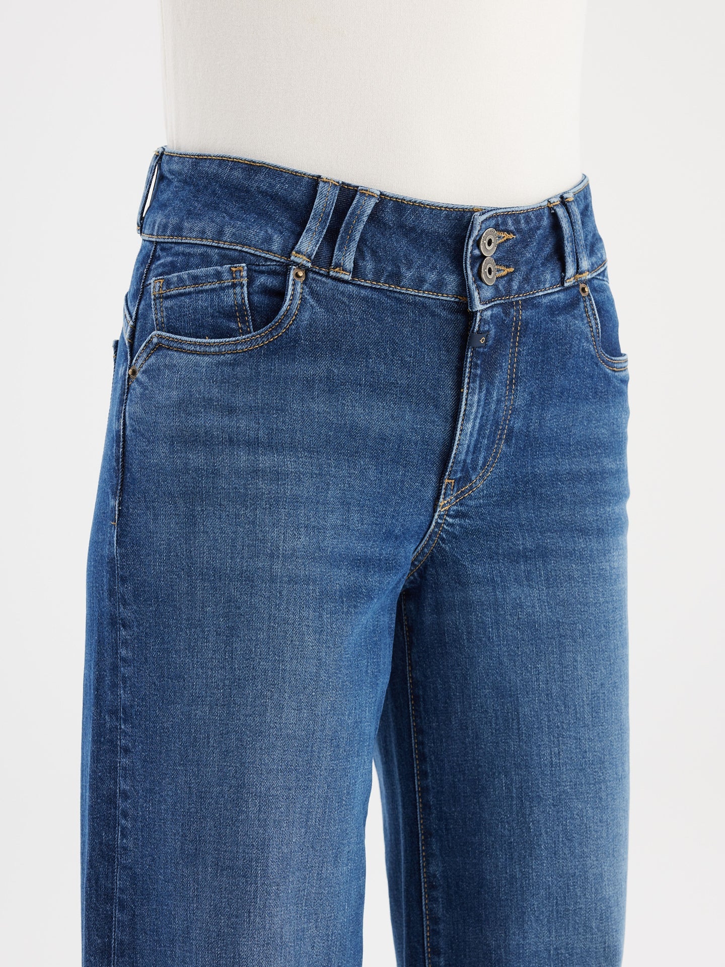 Carlotta Mid Waist Full Length Jeans