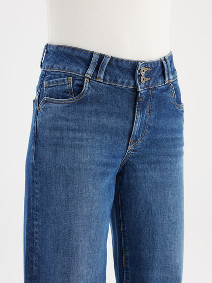 Carlotta Mid Waist Full Length Jeans
