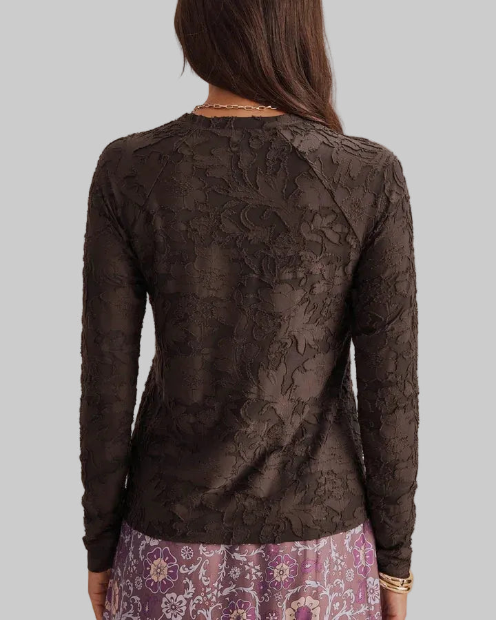 Cecelia Floral Long Sleeve Tee