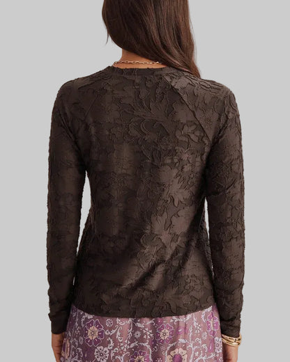 Cecelia Floral Long Sleeve Tee
