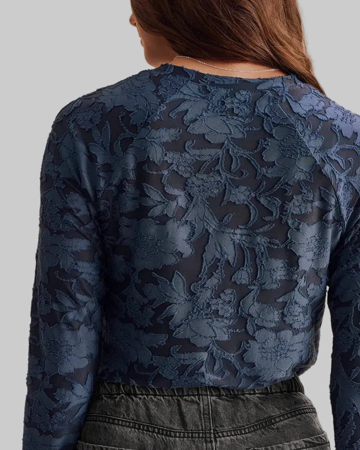 Cecelia Floral Long Sleeve Tee
